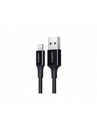 კაბელი: UGREEN US155 USB to Lightning Cable 1m Black - 80822