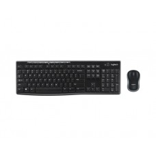 კლავიატურა-მაუსი: Logitech MK270 Wireless Keyboard and Mouse Combo EN/RU Black - 920-004518