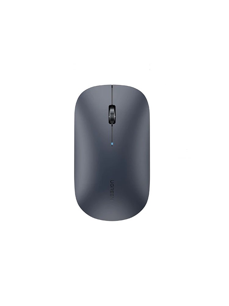 მაუსი: UGREEN MU001 Wireless 2.4G Slim Silent Mouse Light Black - 90372