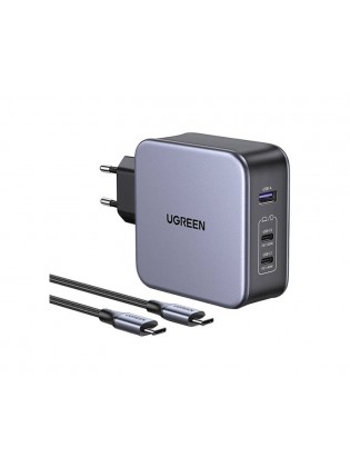 დამტენი: UGREEN CD289 140W USB USB-C Gray - 90549