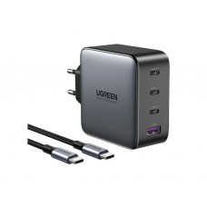 დამტენი: UGREEN CD226 100W 3xUSB-C Type-c USB Space Gray - 90575