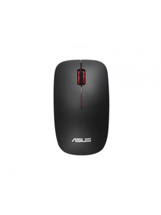 მაუსი: Asus WT300 Ergonomic wireless optical mouse Black/Red - 90XB0450-BMU000