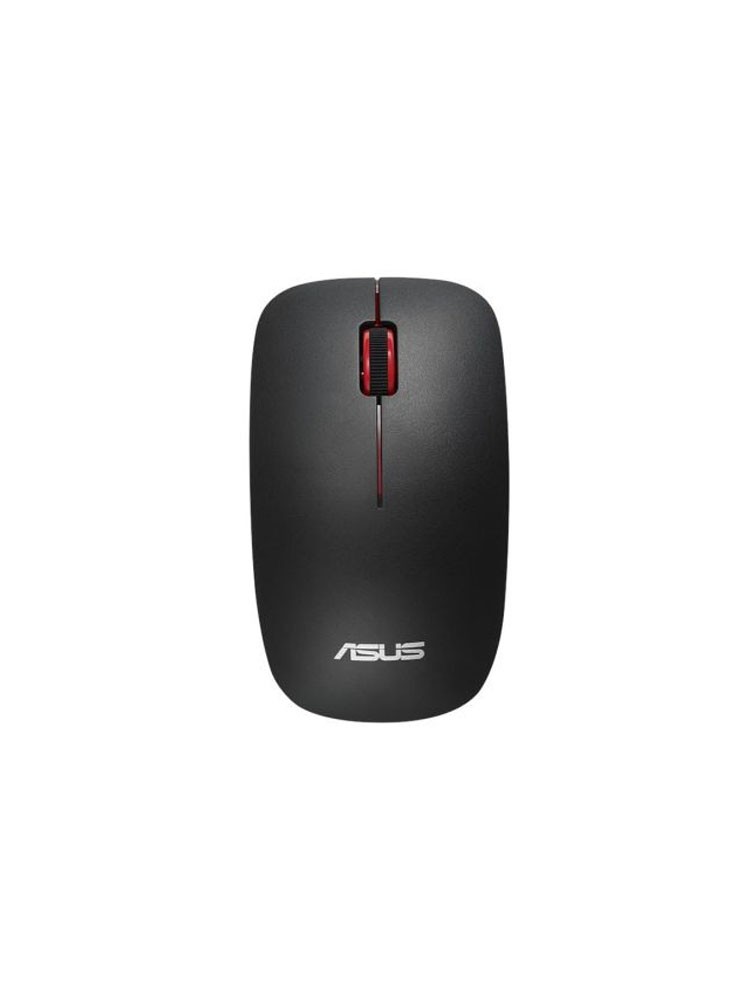 მაუსი: Asus WT300 Ergonomic wireless optical mouse Black/Red - 90XB0450-BMU000