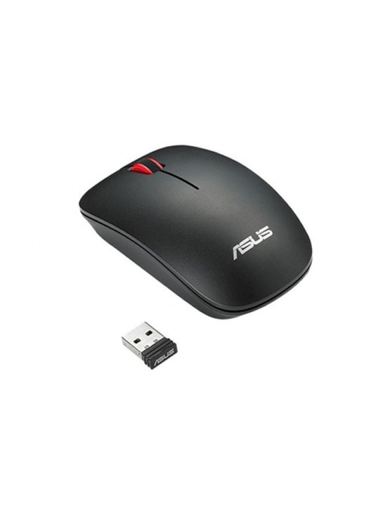 მაუსი: Asus WT300 Ergonomic wireless optical mouse Black/Red - 90XB0450-BMU000