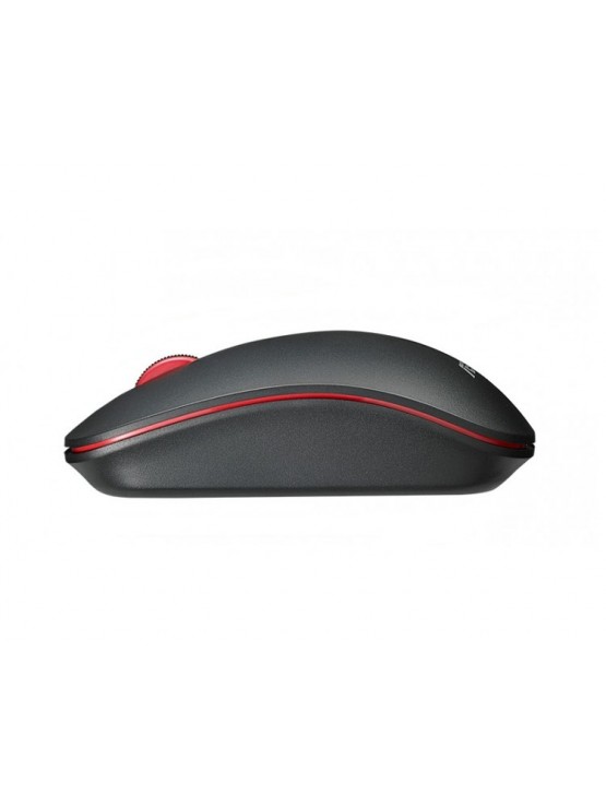 მაუსი: Asus WT300 Ergonomic wireless optical mouse Black/Red - 90XB0450-BMU000