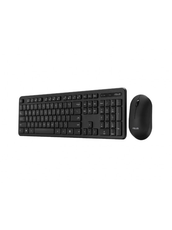 კლავიატურა-მაუსი: Asus CW100 Wireless Keyboard and Mouse Set - 90XB0700-BKM020
