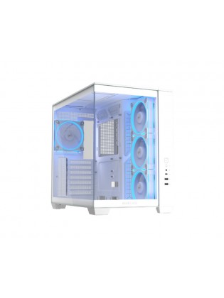 ქეისი: Asus A32 PLUS ARGB 4x120mm Fans Mid Tower White - 90DC00S3-B19000