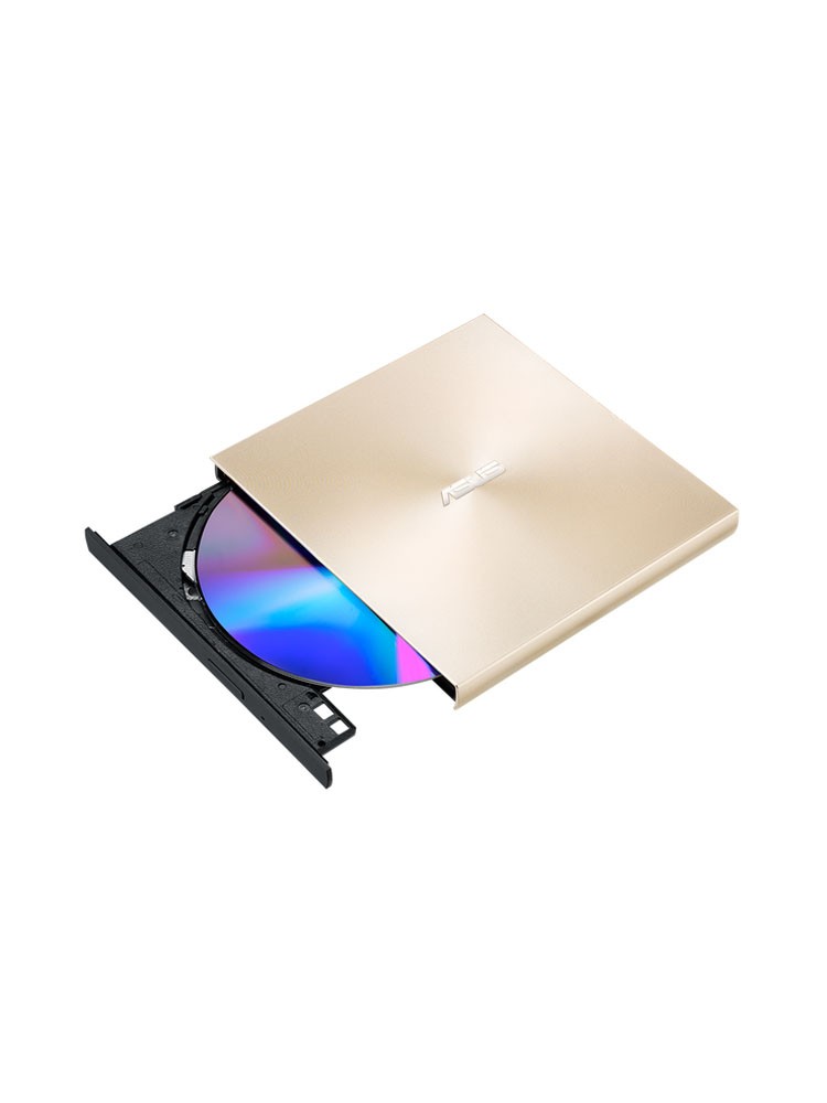 ოპტიკალი: Asus ZenDrive U9M SDRW-08U9M-U Ultra-slim Portable 8X DVD Burner Gold