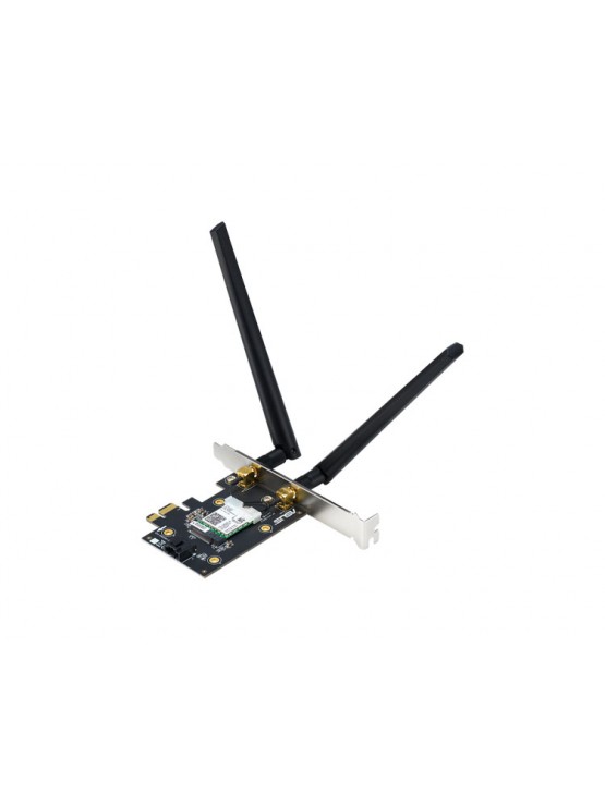 ადაპტერი: Asus PCE-AX3000 Dual Band PCI-E WiFi Adapter - 90IG0610-MO0R10