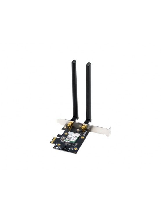 ადაპტერი: Asus PCE-AX3000 Dual Band PCI-E WiFi Adapter - 90IG0610-MO0R10