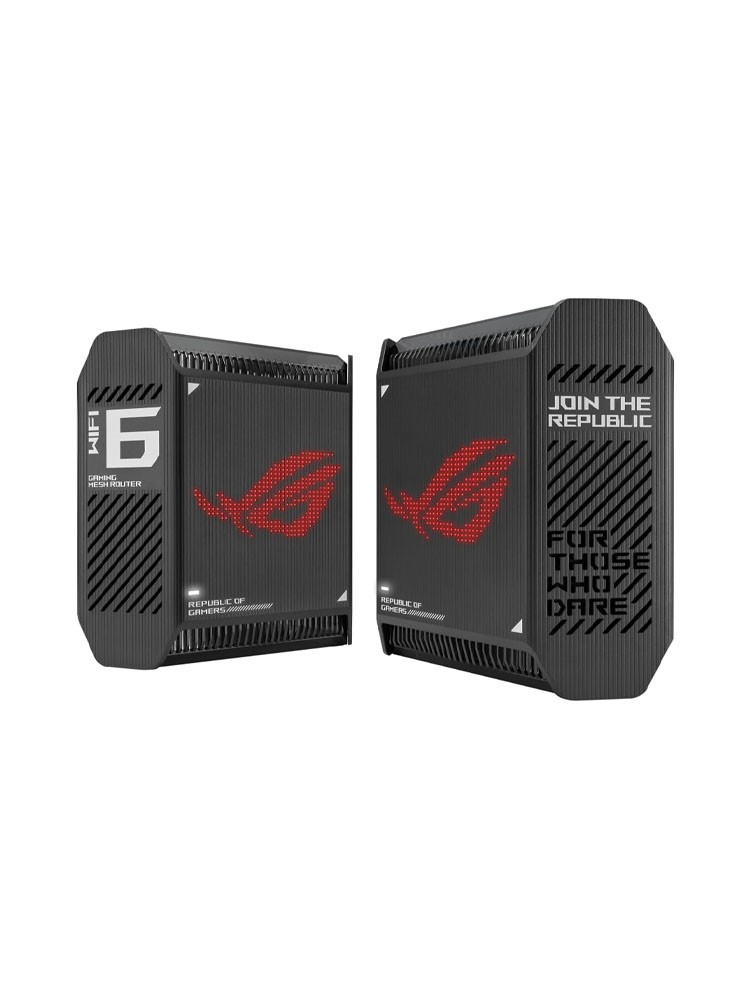 როუტერი: Asus ROG Rapture GT6 AX10000 2er Set Tri-Band Gaming Mesh WiFi System - 90IG07F0-MU9A20