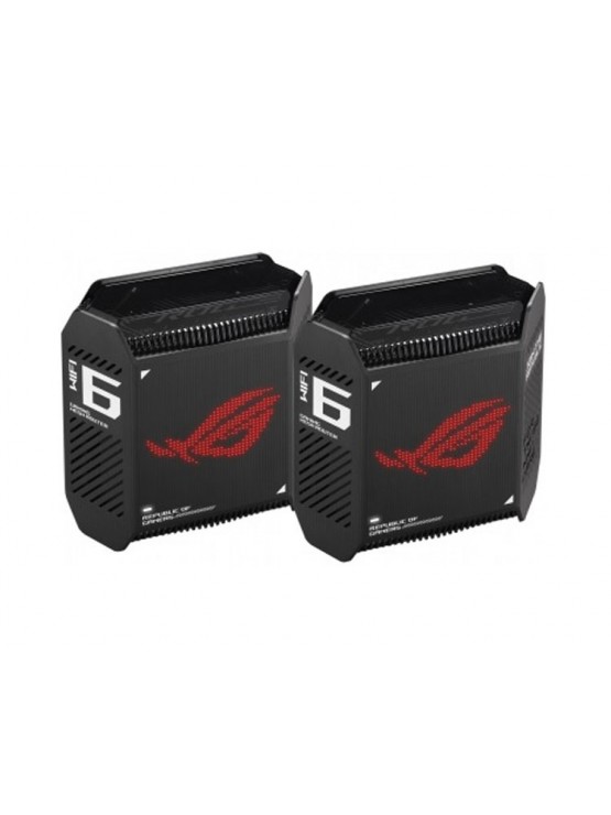 როუტერი: Asus ROG Rapture GT6 AX10000 2er Set Tri-Band Gaming Mesh WiFi System - 90IG07F0-MU9A20