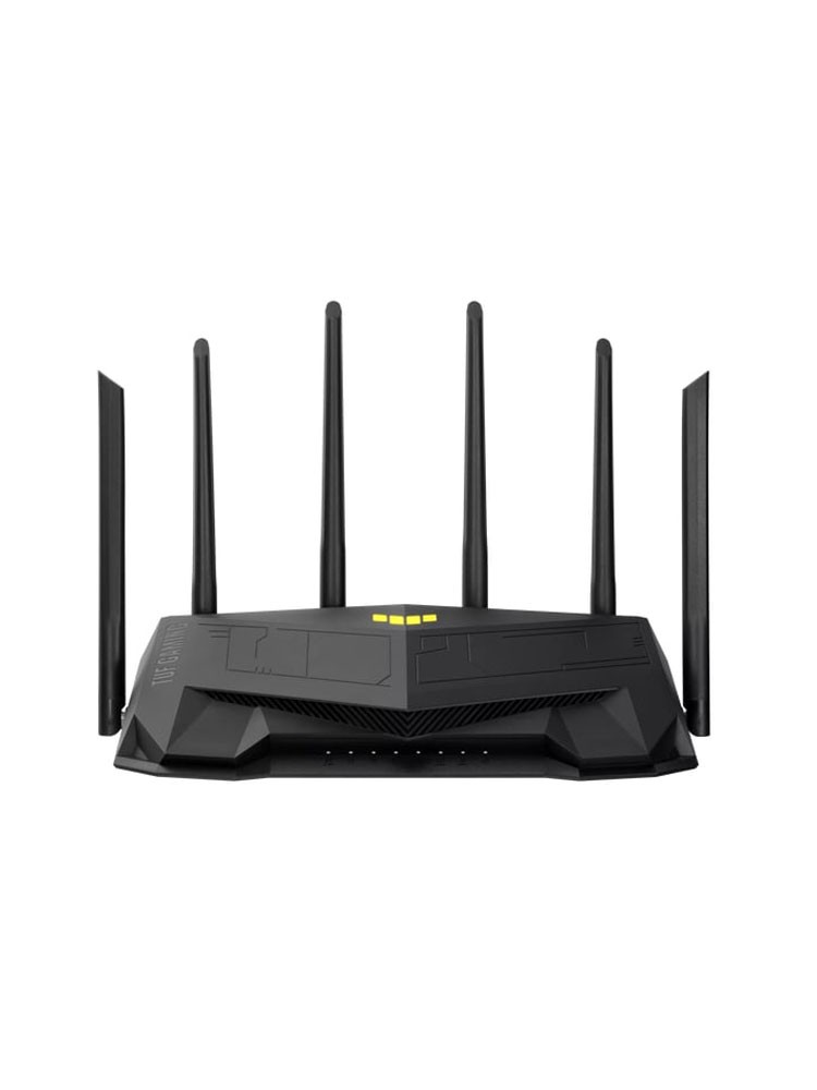როუტერი: Asus TUF-AX6000 90IG07X0-MO3C00 AiMesh Dual Band Wi-Fi 6 WLAN Router Black