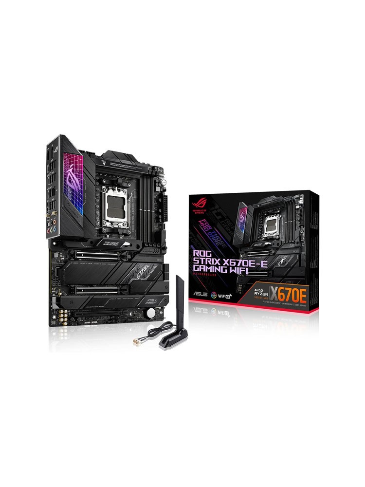 დედა დაფა: Asus ROG STRIX X670E-E GAMING WIFI 4xDDR5 AM5 - 90MB1BR0-M0EAY0