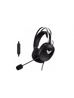 ყურსასმენი: Asus TUF Gaming H1 Gen II Wired Gaming Headset Black - 90YH044B-BHUA00