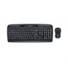 კლავიატურა-მაუსი: Logitech MK330 Wireless Keyboard and Mouse Combo EN/RU Black - 920-003995