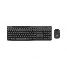 კლავიატურა-მაუსი: Logitech MK295 Silent Wireless Keyboard and Mouse Combo EN/RU Graphite - 920-009807