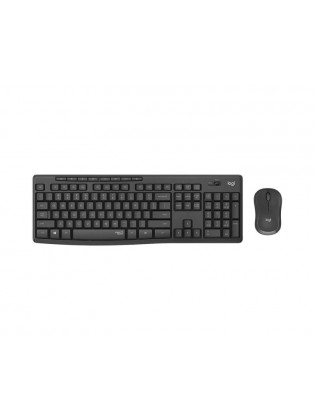 კლავიატურა-მაუსი: Logitech MK295 Silent Wireless Keyboard and Mouse Combo EN/RU Graphite - 920-009807