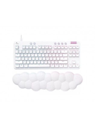 კლავიატურა: Logitech G713 RGB Mechanical Gaming Keyboard Off-white - 920-010422