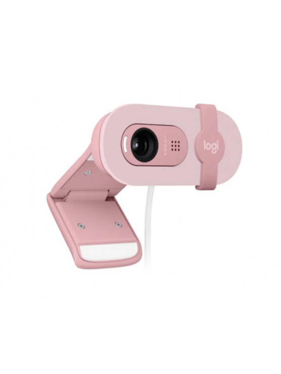 ვებკამერა: Logitech BRIO 100 FHD 1080p/30fps Rose - 960-001623