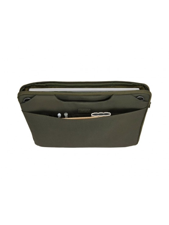 ნოუთბუქის ჩანთა: HP Modular 14" Laptop Sleeve Gray/Green - 9J499AA