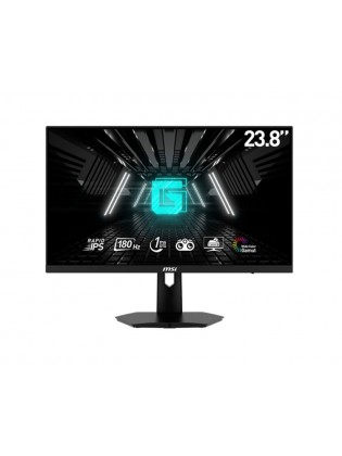 მონიტორი: MSI G244F E2 23.8" FHD IPS 180Hz 1ms 2xHDMI DP Black - 9S6-3BB4CH-034