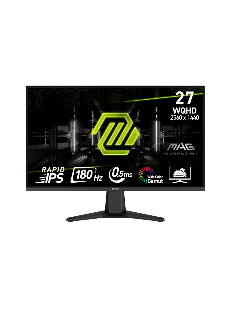 მონიტორი: MSI MAG 275QF 27" WQHD 180Hz 0.5ms 2xHDMI  DP - 9S6-3CE21M-022