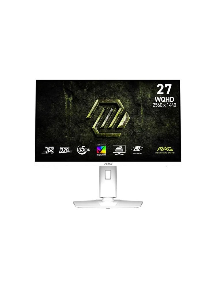 მონიტორი: MSI MAG 274QRFW X32 27" WQHD IPS 320Hz 0.5ms 2xHDMI DP - 9S6-3CE49H-028