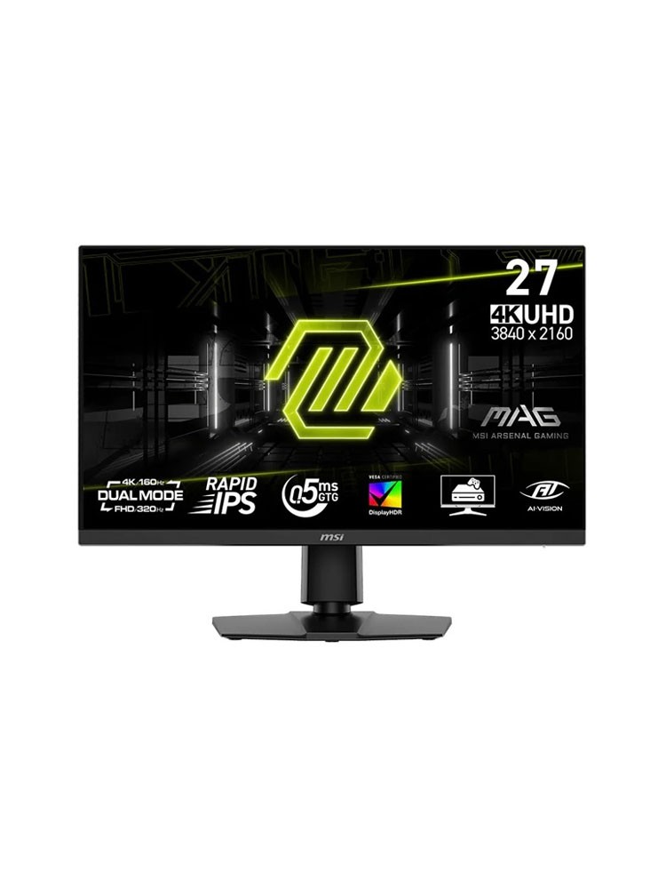 მონიტორი: MSI MAG 272URDF E16 27" 4K UHD 160Hz 0.5ms 2xHDMI DP USB USB-B - 9S6-3CE79T-001