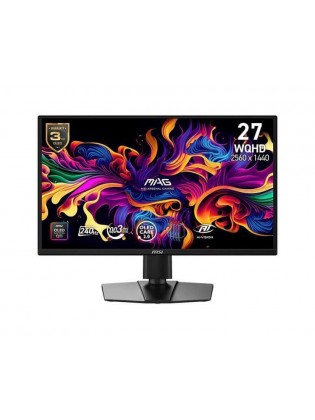 მონიტორი: MSI MAG 272QP X24 26.5" WQHD 240Hz 0.03ms 2xHDMI DP USB-C - 9S6-3CF89A-001
