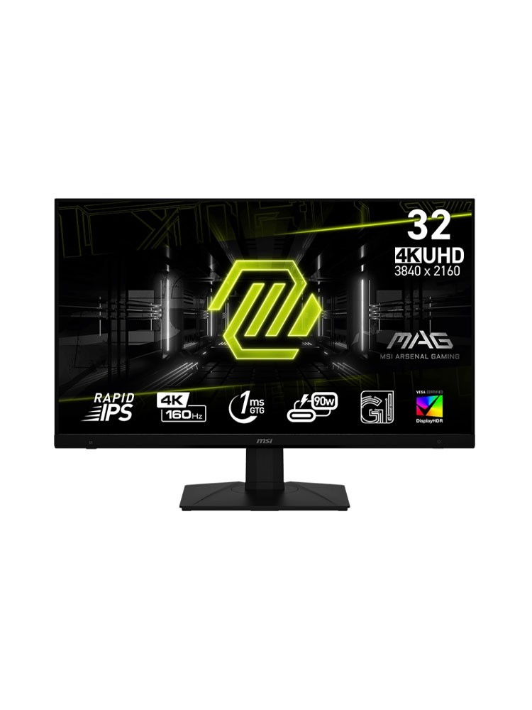 მონიტორი: MSI MAG 322UPF 32" 4K UHD 160Hz 1ms 2xHDMI DP USB - 9S6-3DC79T-014
