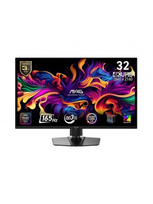 მონიტორი: MSI MAG 322UP-E16 31.5" 4K UHD 165Hz 0.03ms 2xHDMI DP USB-C - 9S6-3DD29A-049