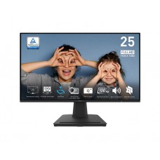 მონიტორი: MSI PRO MP252 24.5" FHD IPS 100Hz 1ms HDMI DP - 9S6-3PC4CT-005