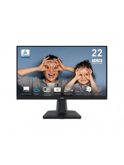 მონიტორი: MSI PRO MP225V 21.45" FHD VA 100Hz 1ms VGA HDMI - 9S6-3PE0CM-014