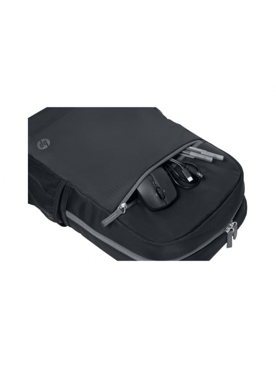 ნოუთბუქის ჩანთა: HP 15.6" Laptop Backpack Black/Gray - 9W0Z7AA