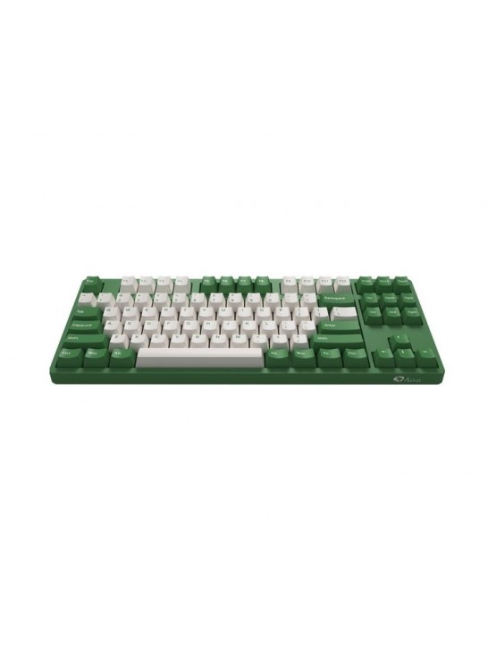 კლავიატურა: Akko 3087 Matcha Red Bean Cherry MX Silent Red RU Green - A3087_MA_CSR