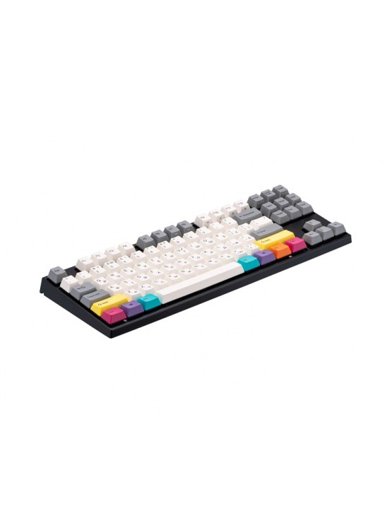 კლავიატურა: Varmilo VEM87 CMYK EC V2 Daisy UA Wired USB Keyboard Black - A33A024A8A3A17A007