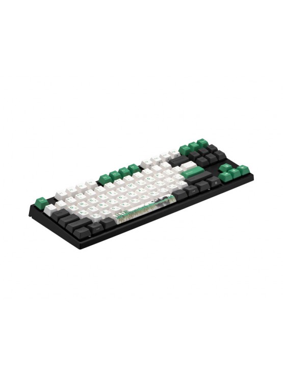 კლავიატურა: Varmilo VEM87 Panda R2 EC V2 Daisy UA Wired USB Keyboard Green - A33A029A8A3A17A026