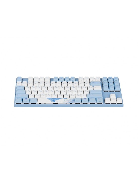 კლავიატურა: Varmilo VEM87 Sea Melody EC V2 Daisy Wired USB Keyboard Blue - A33A038A8A3A17A033