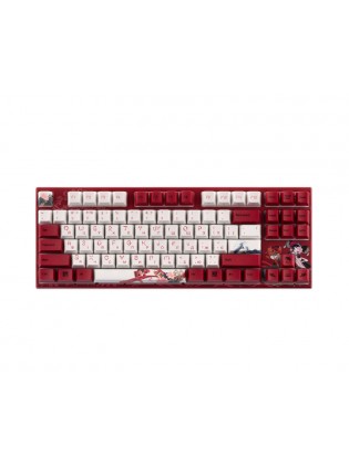 კლავიატურა: Varmilo VEM87 Koi EC V2 UA Sakura Wired USB Keyboard Red - A33A039A9A3A17A034