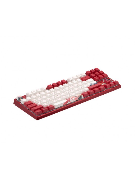 კლავიატურა: Varmilo VEM87 Koi EC V2 UA Sakura Wired USB Keyboard Red - A33A039A9A3A17A034