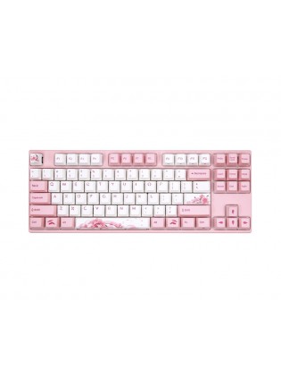 კლავიატურა: Varmilo VEM87 Sakura R1 EC V2 Daisy UA Wired USB Keyboard Pink - A33A042A8A3A17A036