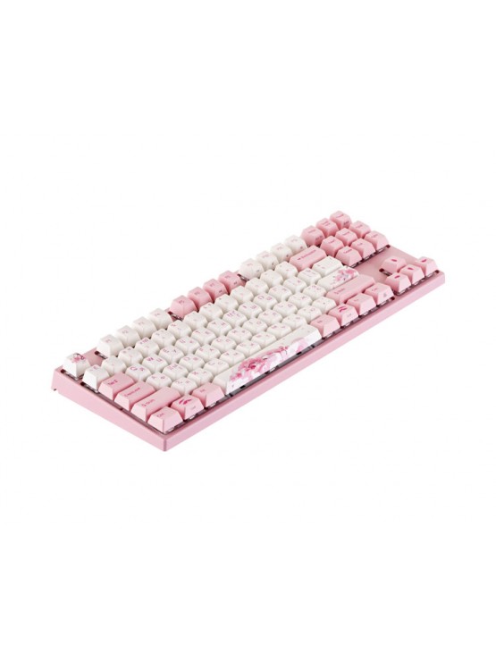 კლავიატურა: Varmilo VEM87 Sakura R1 EC V2 Daisy UA Wired USB Keyboard Pink - A33A042A8A3A17A036