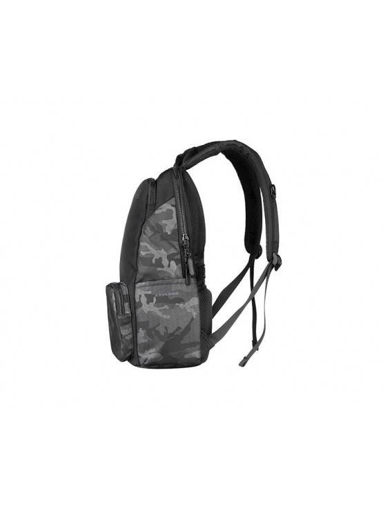 ნოუთბუქის ჩანთა: Tucano BKTER15-CAM-G 15.6" Terras Camouflage Backpack Gray