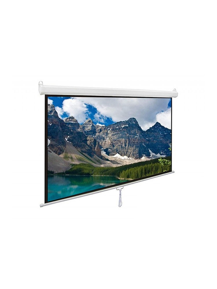პროექტორის ეკრანი: BURIO Manual Pull Down Screen 150x150cm - BR15201520M