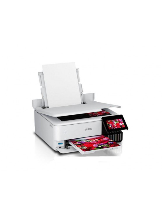 პრინტერი: Epson EcoTank L8160 A4 Wi-Fi USB Inkjet Printer White - C11CJ20404