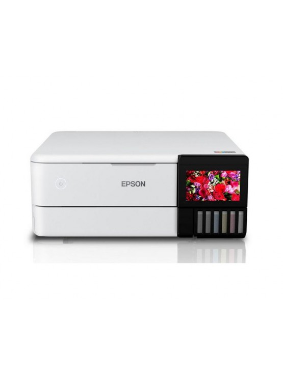 პრინტერი: Epson EcoTank L8160 A4 Wi-Fi USB Inkjet Printer White - C11CJ20404