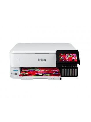 პრინტერი: Epson EcoTank L8160 A4 Wi-Fi USB Inkjet Printer White - C11CJ20404