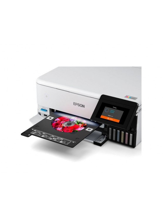 პრინტერი: Epson EcoTank L8160 A4 Wi-Fi USB Inkjet Printer White - C11CJ20404