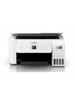პრინტერი: Epson L3266 MFP A4 Wi-Fi USB Inkjet Printer White - C11CJ66411